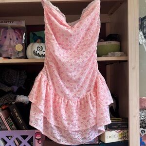 PINK LoveShack collab mini dress